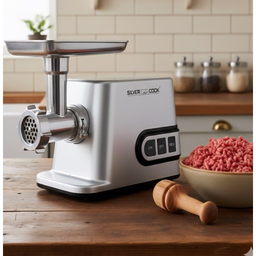 مثرامة لحم SILVER COOK SKM-312 Meat grinder silver cook
