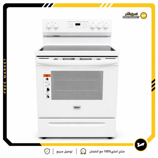 طباخ جيبسون الامريكي كهربائي فخم 5 عيون Gibson Luxury Freestanding Electric Range 5 Burners SCRE3054AW