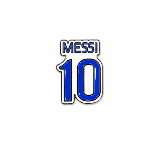 ستيكر معدني لاصق UV ميسي رقم 10 Messi No.10 UV Metal Sticker