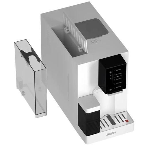 ماكينة ليبريسو بريفيسيمو الأوتوماتيكية بتطبيق الجوال - أبيض Lepresso Brevissimo Automatic Coffee Machine with Mobile App - White