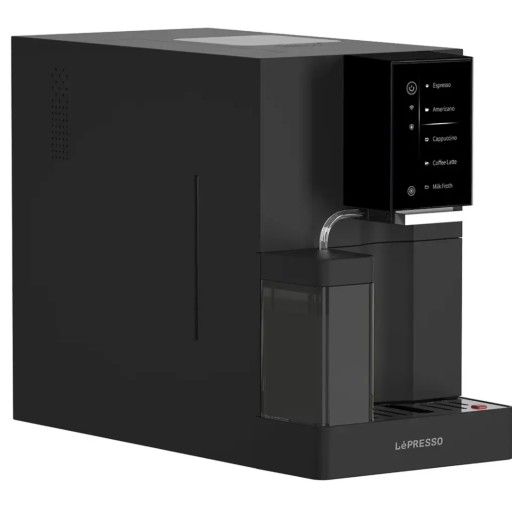 ماكينة ليبريسو بريفيسيمو الأوتوماتيكية بتطبيق الجوال - أسود | Lepresso Brevissimo Automatic Coffee Machine with Mobile App - Black