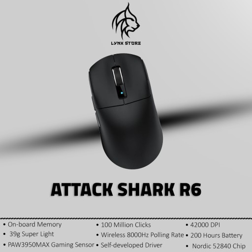 attackshark Attackshark Attack Shark R6