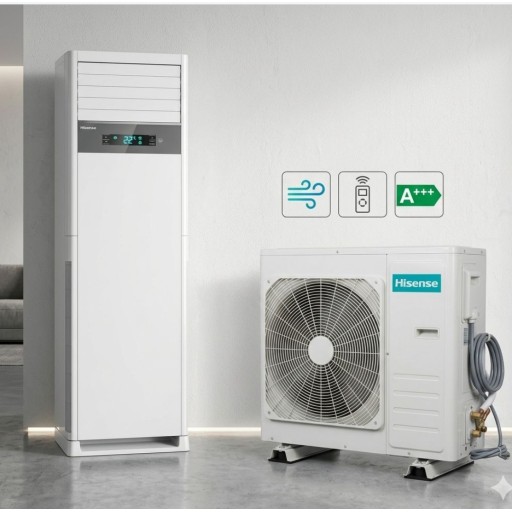 سبلت عامودي هايسنز انفيرتر - 3طن غاز R410 Air-condition -Hisense INVERTER- 3 TON