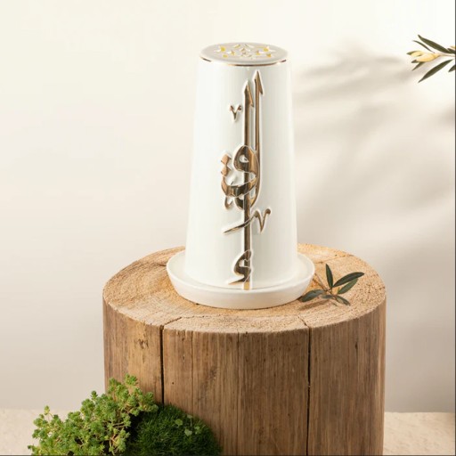 شمعة كهربائية متوسطة لقاء من اوتانتك Liqa'a Medium Electric Candle By Otantik