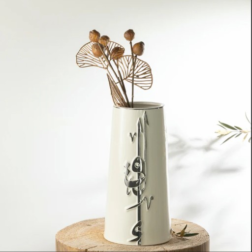 فازة سيراميك لقاء من اوتانتك Liqa'a Ceramic Vase By Otantik