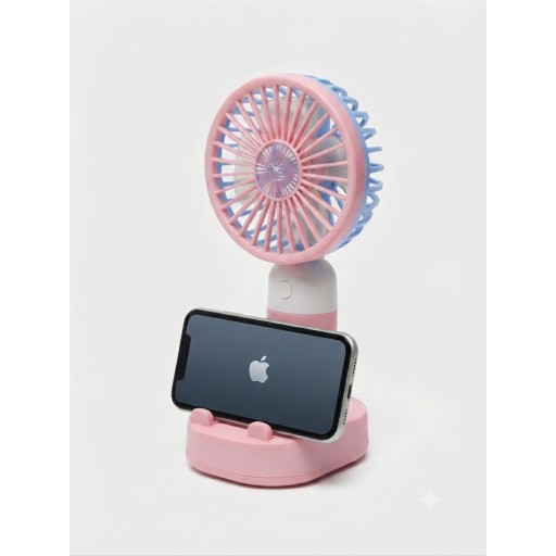مروحة التبريد الذكية متعددة الاستخدامات مع حامل هاتف Portable Smart Cooling Fan with Phone Stand - Summer Essential