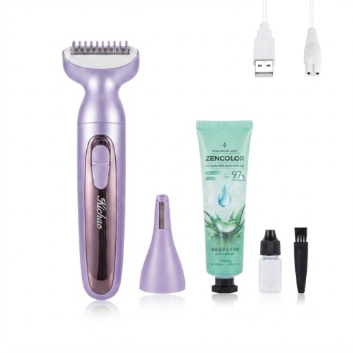 آلة إزالة الشعر Kuchao متعددة الرؤوس للعناية النسائية المتكاملة Kuchao Multi-Head Hair Removal Device for Comprehensive Women's Care