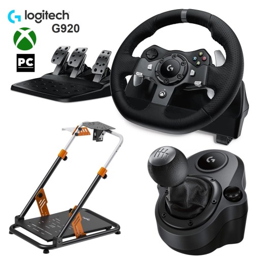 لوجيتك Logitech G920 Pro Racing Bundle With Stand And Shifter