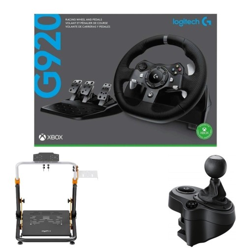 لوجيتك Logitech G920 Complete Racing Simulator Bundle