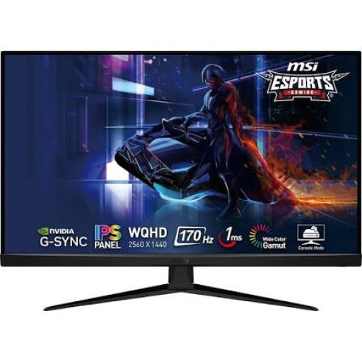 شاشة ألعاب MSI G321Q مقاس 32 بوصة بدقة QHD ومعدل تحديث 170Hz MSI G321Q 32" QHD IPS Gaming Monitor