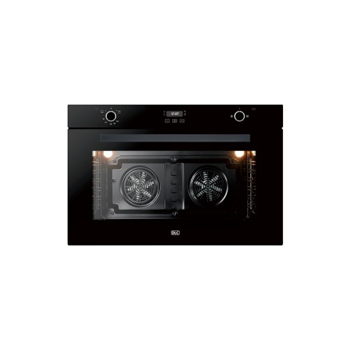 Built-In Gas Oven (90 cm) - with Air Fryer Tray - Black