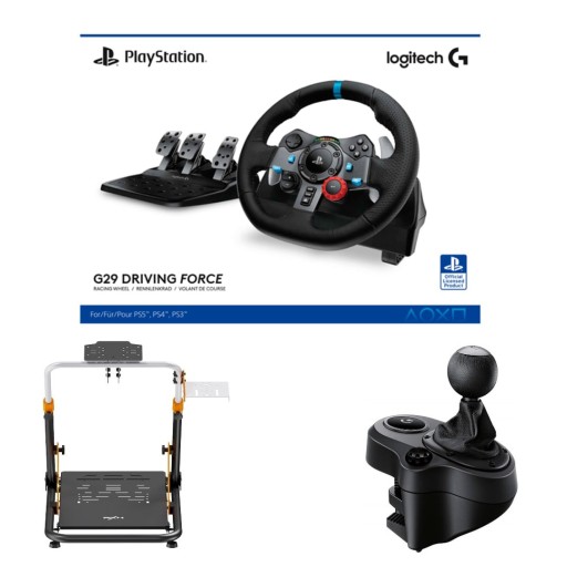 لوجيتك Logitech G29 Complete Racing Simulator Bundle