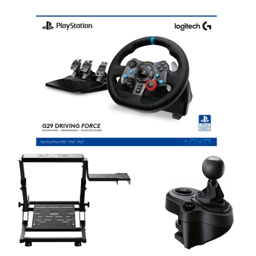 لوجيتك Logitech G29 Professional Racing Simulator Bundle