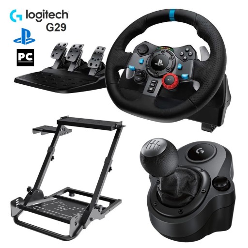 لوجيتك Logitech G29 Ultimate Racing Bundle With Stand And Shifter