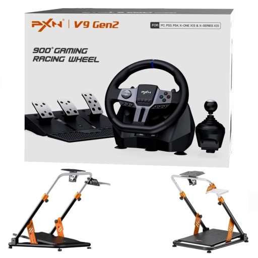 pxn Pxn V9 GEN2 Pro Racing Bundle With Stand Shifter