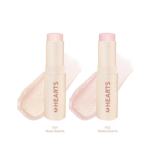 سيت هايلايتر ستيك (2×8 جرام) Hearts Exclusive Limited Edition Water Sparkle Set (2x8g)