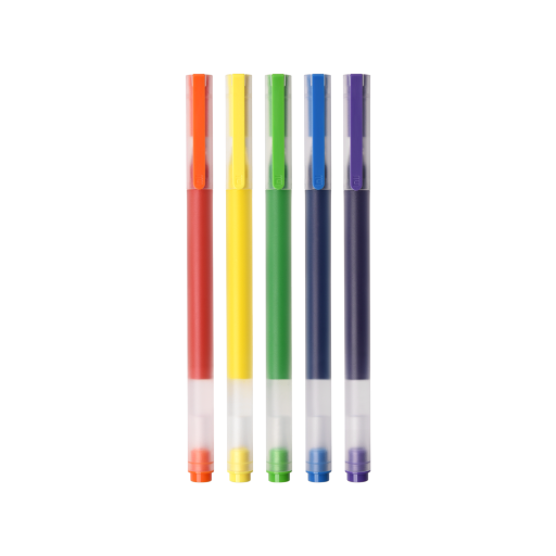 قلم جل عالي السعة شاومي (5 قطع) 0.5 مم Xiaomi High-Capacity Gel Pen (5-Pack) 0.5mm