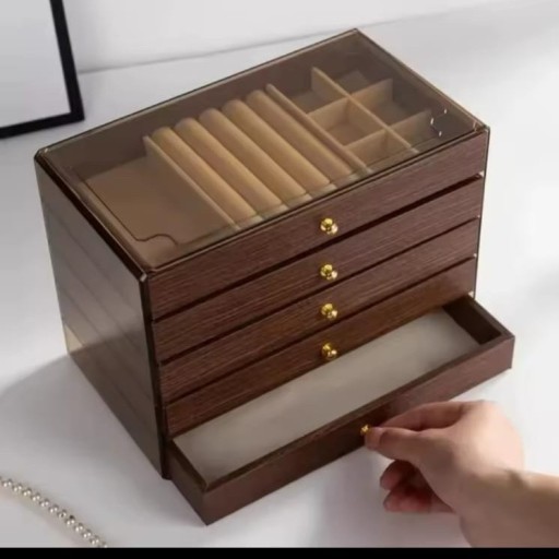 بوكس اكسسوارات خشبي Wooden accessory box