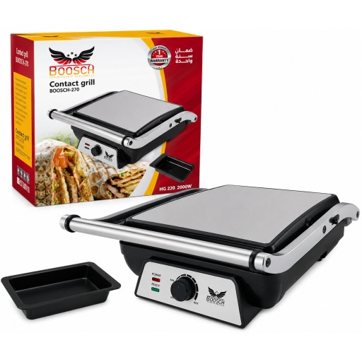 كابسة كهربائية BOOSCH-270 BOOSCH Contact Grill BOOSCH-270