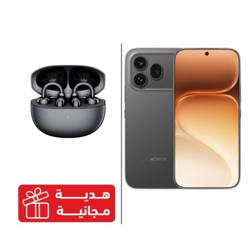 هونر 600 برو 5 جي - 12/512 جيجابايت + سماعة هدية مجانية HONOR 600 Pro 5G - 12/512GB + Free Gift Headphones