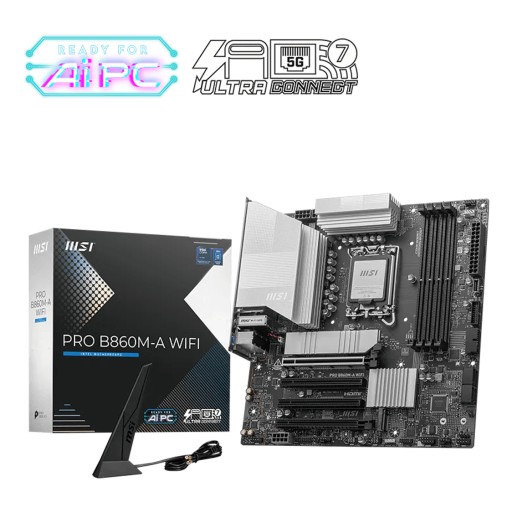 ام اس آي MSI Pro b860m-a