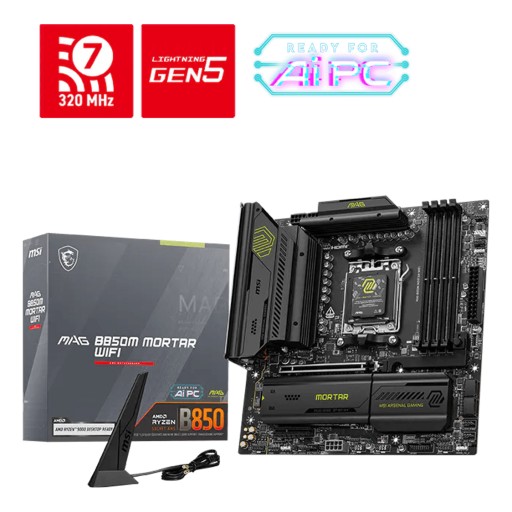 ام اس آي MSI Mag B850m Mortar