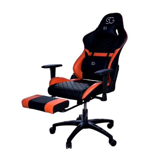 كرسي ألعاب SG مع مسند قدم SG Gaming Chair with Footrest