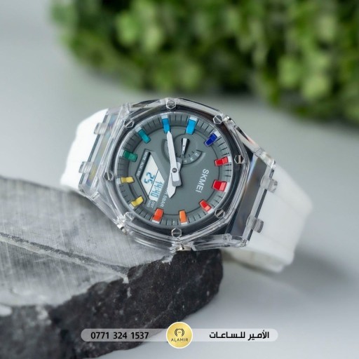 ساعة سكيمي رجالي SKMEI 2100 Skemi men's watch SKMEI 2100