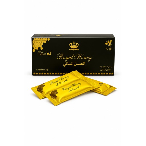 العسل الملكي 12 قطعه *10غرام Royal Honey VIP /12 sas*10g