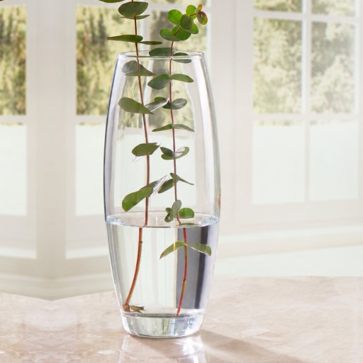 مزهرية زجاجية 26 سم  من ماركة باشابهجة Pasabahce 43966 Glass Vase