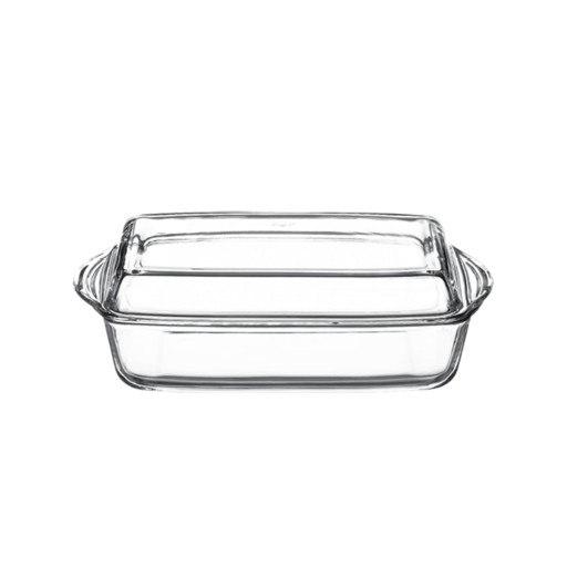 سيت بايركس حراري مستطيل قطعتين من ماركة بوركام Borcam 59010 Pyrex Mold Set Borcam 59010 Pyrex Mold Set