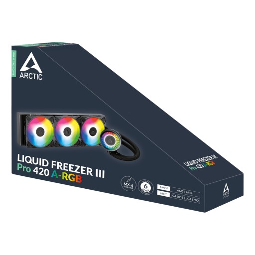 مبرد المعالج المائي Arctic Liquid Freezer III Pro 420 A-RGB Arctic Liquid Freezer III Pro 420 A-RGB