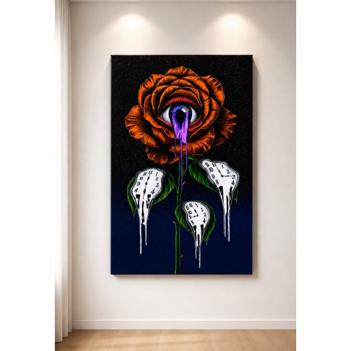 لوحة سريالية canvas