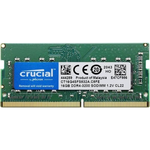 crucial Crucial DDR4 Sodimm 3200mhz CL22 16GB