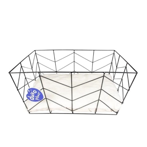 سرير سلة معدني مستطيل للحيوانات الأليفة Rectangular Metal Pet Basket Bed