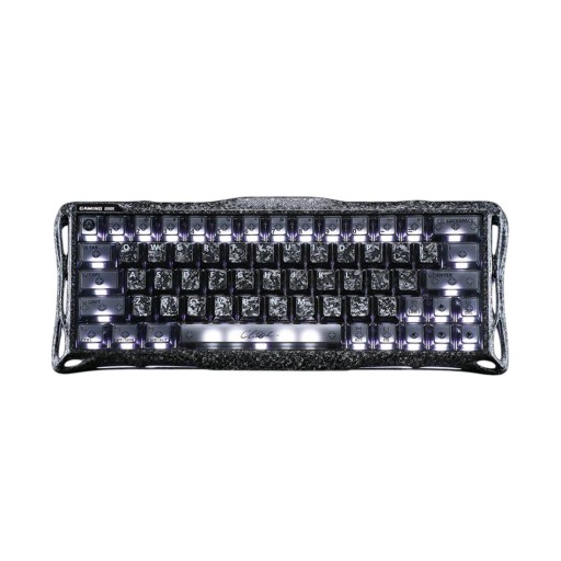كيبورد جرافاستار ميركوري V60 برو سايبر فروست بلاك GravaStar Mercury V60 Pro Cyber Frost Black