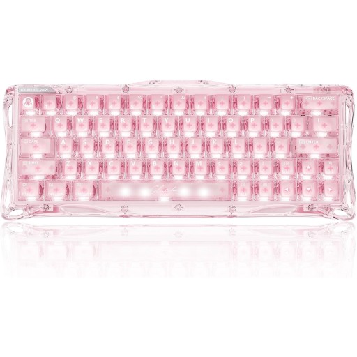 كيبورد جرافاستار ميركوري V60 برو كريستال روز GravaStar Mercury V60 Pro Crystal Rose