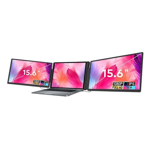 رابتور Raptor Dual Laptop Screen Extender 15 6 1080p Ips 15.6 inch