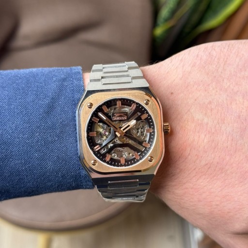 ساعة سلازنجر رجالي اوتوماتيك SL.09.2414 Slazenger automatic men's watch SL.09.2414