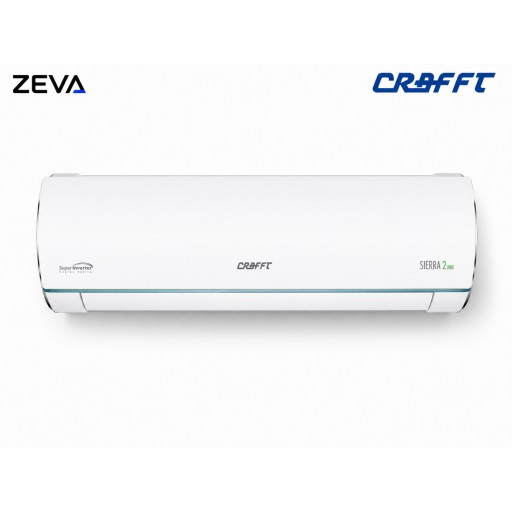 سبليت جداري 3 طن حار-بارد سيرا 2 إنفرتر (تحكم أمبيرية - هايبر بوست) / R410A Crafft Sierra 2 Hyper Boost Inverter Wall Split AC 3 Ton (R410A)