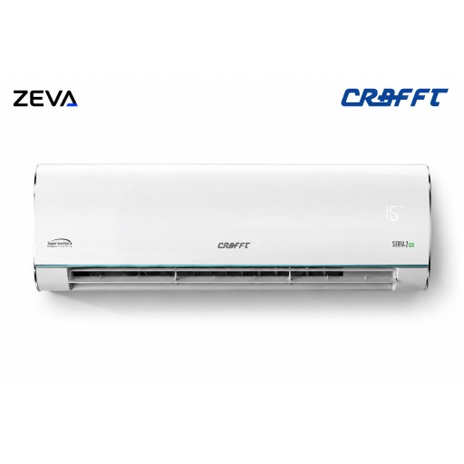 سبليت جداري 1 طن حار-بارد نيكسس إنفرتر (تحكم أمبيرية 6 مراحل) Crafft Nexus Inverter Wall Split AC 1 Ton (6-Level Amp Control)