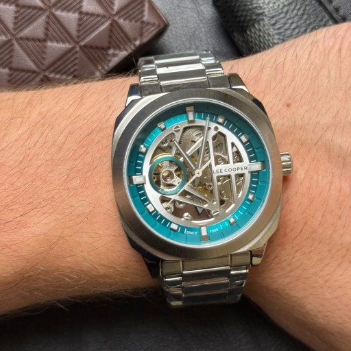ساعة ليكوبر رجالي اوتوماتيك LC08075 Lee Cooper men's automatic watch LC08075