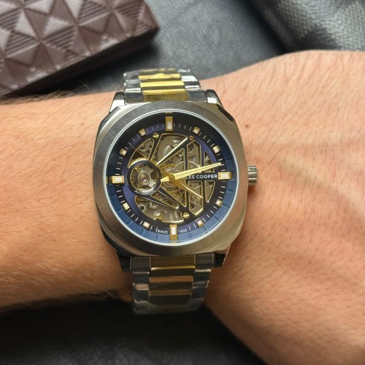ساعة ليكوبر رجالي اوتوماتيك LC08075 Lee Cooper men's automatic watch LC08075