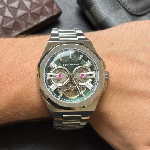 ساعة ليكوبر رجالي اوتوماتيك LC08124 Lee Cooper men's automatic watch LC08124