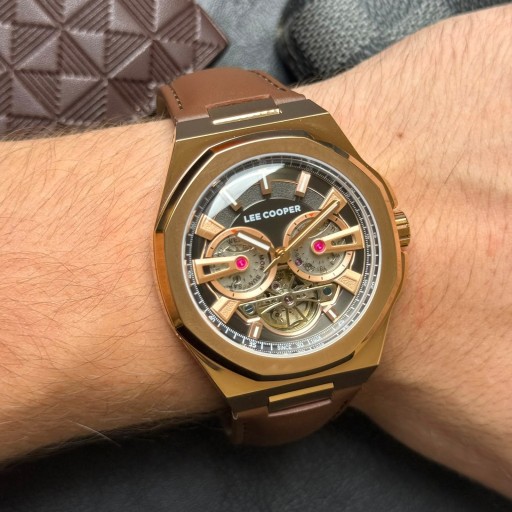 ساعة ليكوبر رجالي اوتوماتيك LC08124 Lee Cooper men's automatic watch LC08124