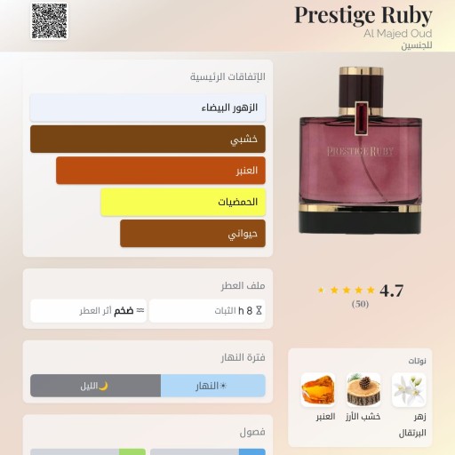 برستيج روبي Prestige ruby