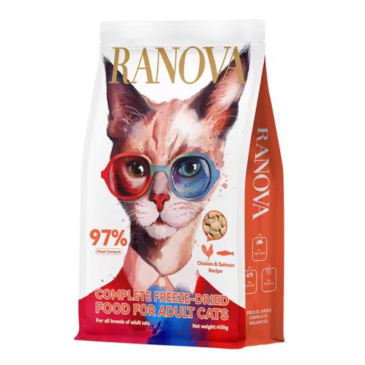 دراي فود رنوفا المجففه بالتجميد للقطط البالغه Renova freeze-dried dry food for adult cats