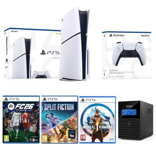 بلي ستيشن 5 سلم - باندل المشاركة PS5 Slim - DuoPlay Bundle