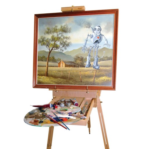 حقيبة وستاند رسم متنقل ثقيل مونت مارت Extra French Box Easel