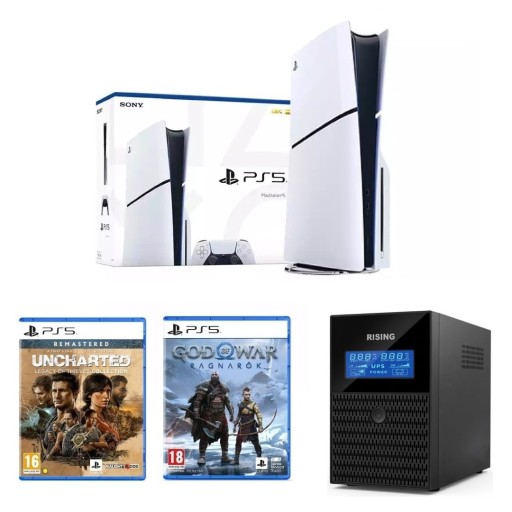 بلي ستيشن 5 سلم - باندل الأساطير PS5 Slim - Legends Bundle
